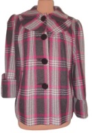 ATMOSPHERE CIĄŻOWA KURTKA KRATA JESIEŃ WIOSNA 40