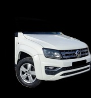 VW AMAROK KOMPLETNY PRZÓD MASKA BŁOTNIK LEWY PRAWY ZDERZAK LAMPY BIAŁY