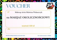 Voucher na makijaż okolicznościowy