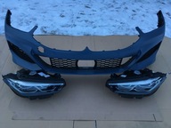 BMW 8 G14 G15 G16 Zderzak przód błotnik lampa LED maska chłodnica pas P7F