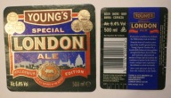 ETYKIETA - YOUNG'S - SPECIAL - LONDON - ALE - MILLENNIUM EDITION