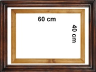 Ramka sosnowa drewniana 40 x 60 cm na obraz plakat puzzle