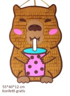Piniata Capybara / Kapibara. XXL. Konfetti gratis.