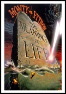 A2 PLAKAT FILM SENS ŻYCIA WEDŁUG MONTY PYTHONA, THE MEANING OF LIFE 1983