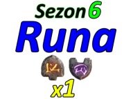 Runa Sezon 6 Nienawiści Diablo 4 Vessel of Hatred 1mln Gold Złoto Runy Rune