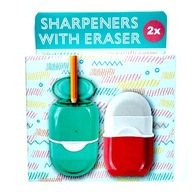 Temperówki z gumką 2 sztuki