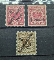 Znaczki Niemcy 1896,Afryka wschodnia,czyste