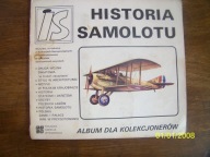 Historia samolotu.Album zawiera wszystkie z 72 naklejek