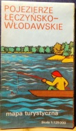Pojezierze ŁĘCZYŃSKO-WŁODAWSKIE (Mapa turystyczna - podziałka 1:125000) '86