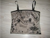 GEORGE elegancka bluzka ramiączka tiul haft 12