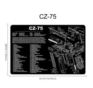 Mata rusznikarska podkładka do czyszczenia broni CZ-75