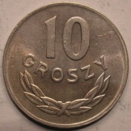 PRL - 10 groszy 1949 - miedzionikiel - stan I-