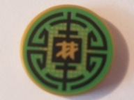 LEGO tile 2X2 okrągły nadruk Lloyd 14769pb206 1szt