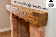 Półki kominkowe długość 60 cm (20cm x 10cm) funky-rustic.com