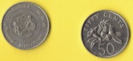Singapur 50 Cents 1987 r.