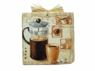 Robótkownia Kafelek obrazek 15x15 Kawa Kawiarka