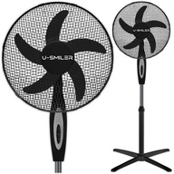 WENTYLATOR WOLNOSTOJĄCY PODŁOGOWY WIATRAK BIUROWY MOCNY CICHY OSCYLACJA