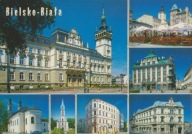 BIELSKO-BIAŁA - RATUSZ - WOJSKA POLSKIEGO - KOŚCIÓŁ - RATUSZOWY - 3 MAJA