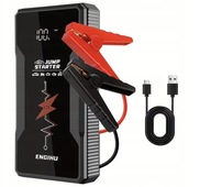 Rozrusznik Powerbank Booster Samochodowy ENGIHU 6000A 12800 mAh Latarka