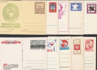 20 kartek pocztowych z okresu PRL