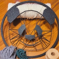 Baza do makramy Panda Basic koło obręcz 24cm zawieszka dekoracja na ścianę