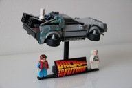 Podstawka do LEGO Speed 77256 Time Machine from Back to the Future DeLorean