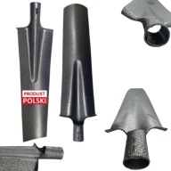 SZPADEL DRENARSKI WĄSKA ŁOPATA DO OGRODU WYTRZYMAŁA MOCNA METALOWA