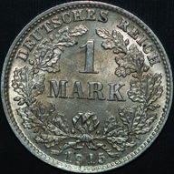 Niemcy - 1 Marka 1915 D - menniczy egzemplarz