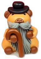 KAPIBARA STARUSZEK DZIADEK Z MODELINY