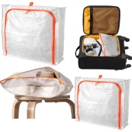 POJEMNIK NA UBRANIA/POŚCIEL 55X49X19CM