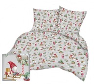 pościel bawełna lux 200x200 +2x70x80 +2x40x40 zamek B 585-2 list do mikoł p