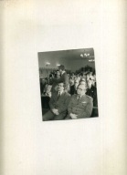 PRL-LWP ,Zdjęcie CZARNO BIAŁE płk. .CHMIELEWSKI I p.PREZYDENT RP