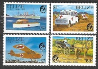 BELIZE-125 rocz. Międzynarodowego Czerwonego Krzyża 1988 ** Mi 1010-3 (1523