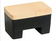 MASELNICZKA CZARNA INTELIGENTNA POJEMNIK NA MASŁO Z POKRYWKĄ