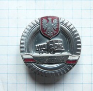 Odznaka Wzorowy Kierowca srebrny