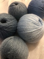 Wełna,włóczka,bawełna - wyprzedaż , waga 134 gram.