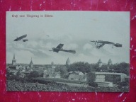 BYTÓW BUTOW LĘBORK KOŚCIERZYNA PANORAMA SAMOLOTY KOLAŻ 1913 RRRRRR