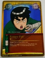 Karta Naruto CCG Jutsu Loopy Fist - J-233