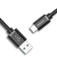 Kabel Dudao USB - USB typ C 1 m czarny