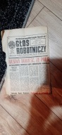 gazeta GŁOS ROBOTNICZY 14 GRUDNIA 1981 rok,