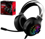 Słuchawki nauszne Varr słuchawki podświetlane z mikrofonem wbudowanym