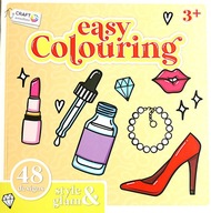 Kolorowanka Craft Sensations DUŻE RYSUNKI MODA