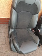 Citroen C5 X7 III 08- FOTEL PRAWY PASAŻERA PÓŁSKÓRA