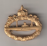 odznaka Prussy odznaka zalogi U-Boota replika firmy GODE dobra jakosc