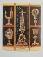 Węgry - sztuka sakralna - Mi. bl. 188 A kasowany