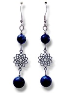 019 Kolczyki Lapis Lazuli czakra Trzeciego Oka