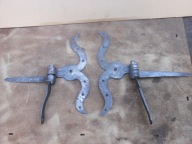 ZABYTKOWE XIX-WIECZNE KUTE ZAWIASY