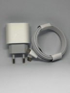 Ładowarka USB-C 20W + kabel USB-C USB-C – szybkie ładowanie iPhone Android