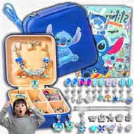 ZESTAW DO ROBIENIA BRANSOLETEK STITCH – BIŻUTERIA DIY NASZYJNIKI PREZENT