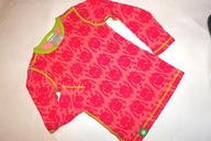 VOSSAATASSAR 110 CM BLUZKA TERMICZNA 45% MERINO WZORKI J.NOWA